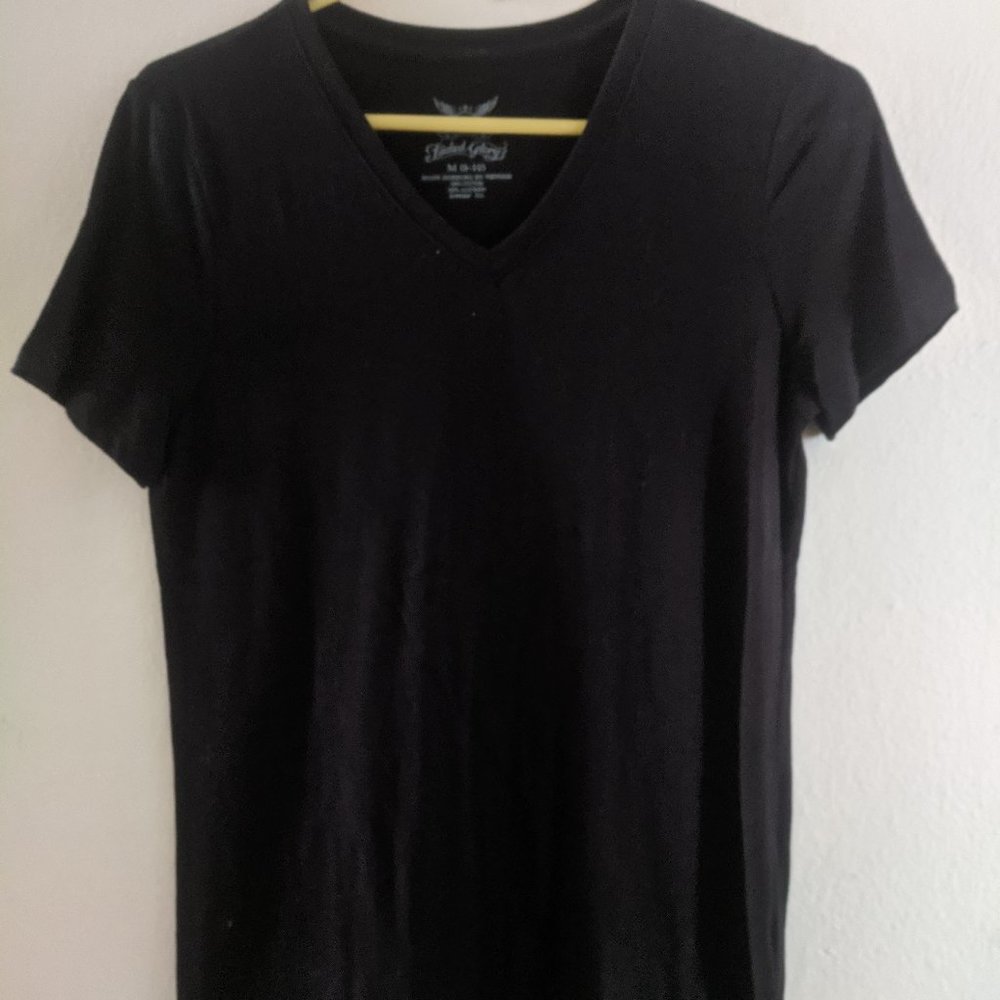 Faded Glory Short Sleeved T-Shirt - Black